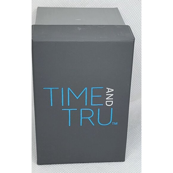 Time And Tru Rose Gold Watch & Bracelet Set With Crystal Accents main image 5